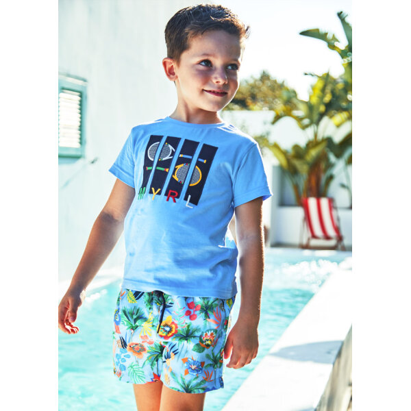 22-03665-071-L-2 Μαγιό βερμούδα ECOFRIENDS tropical αγόρι  22-03665-071 - Image 1