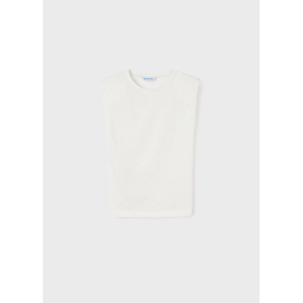 22-06039-077-L-4 Μπλούζα Τιράντες Βάτα Εκρού 22-06039-077 - Image 2