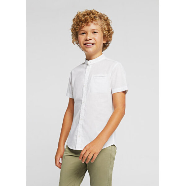 22-06112-067-M-3 Πουκάμισο ECOFRIENDS γιακάς μαο αγόρι  22-06112-067 - Image 1