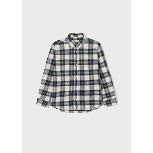 22-06117-051-M-4 Πουκάμισο μακρυμάνικο καρό ECOFRIENDS αγόρι 22-06117-051 - Image 2