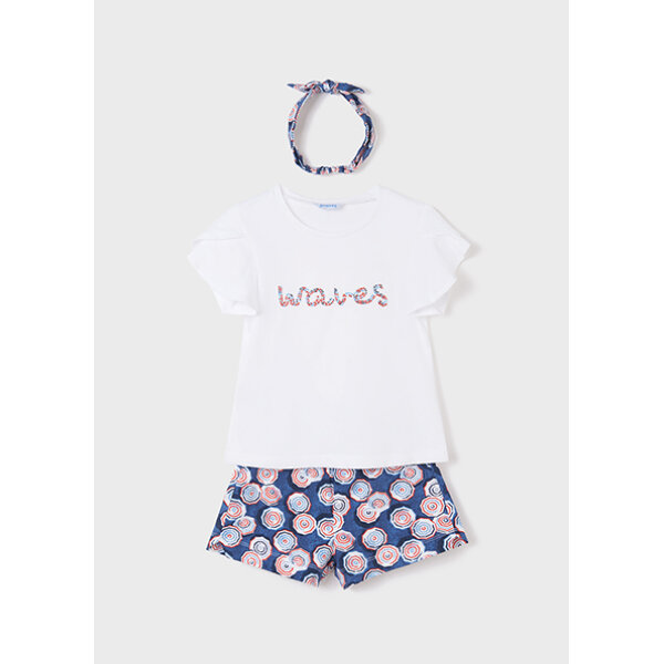 Σετ σορτς 3 τεμάχια ECOFRIENDS κορίτσι 22-06233-021 - Image 2