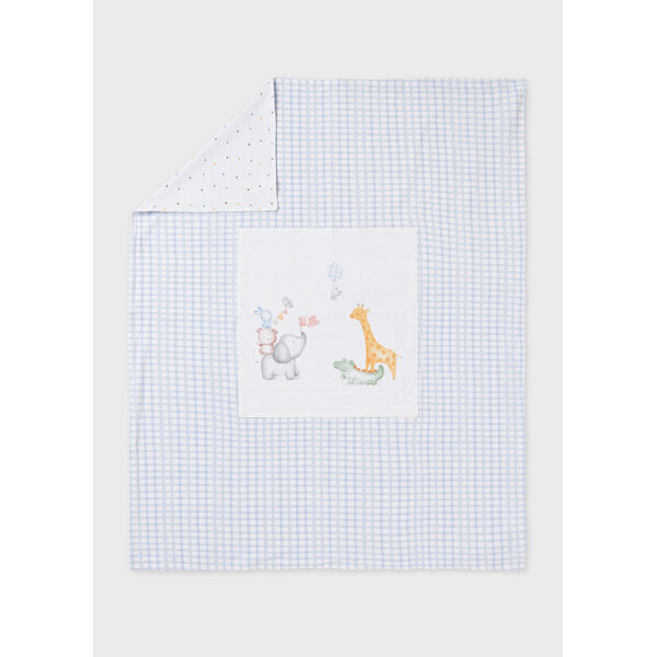 22-09086-063-L-5 Κουβέρτα  ECOFRIENDS Νεογέννητο Αγόρι 22-09086-063 - Image 1