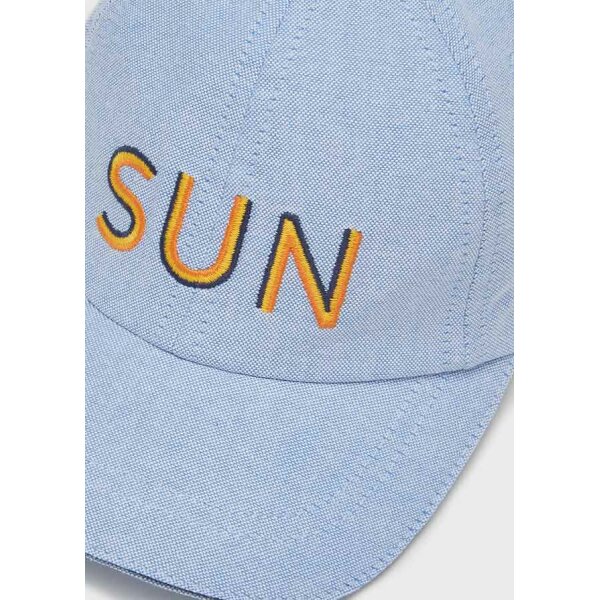 Καπέλο με γείσο ECOFRIENDS κέντημα baby αγόρι Γαλάζιο 22-10188-031 - Image 2