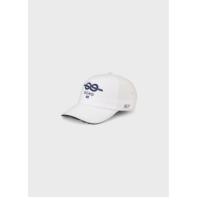 Καπέλο με γείσο ECOFRIENDS αγόρι Λευκό 22-10243-056