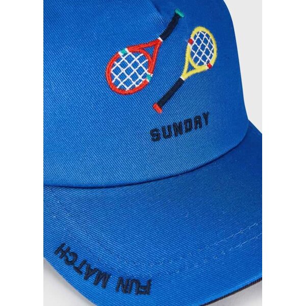 Καπέλο με γείσο ECOFRIENDS ρακέτες αγόρι Μπλέ 22-10245-078 - Image 3