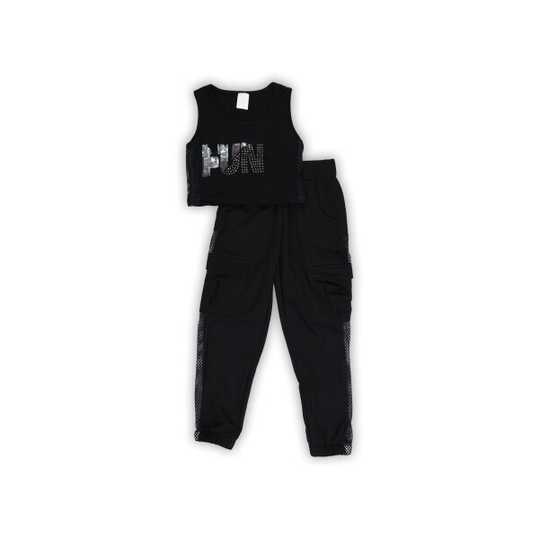 ΣΕΤ ΜΕ ΠΑΝΤΕΛΟΝΙ ΚΟΡΙΤΣΙ NEW COLLEGE ΜΑΥΡΟ 33-8484-00 - Image 1