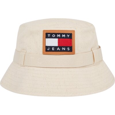 Ανδρικό Καπέλο Bucket Tommy Jeans AM08491 Λευκό