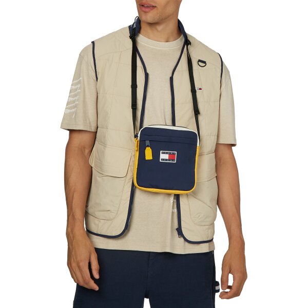 AM0AM085640GY_D3 Ανδρική Τσάντα Reporter Tommy Jeans AM08564 Μπλέ - Image 4