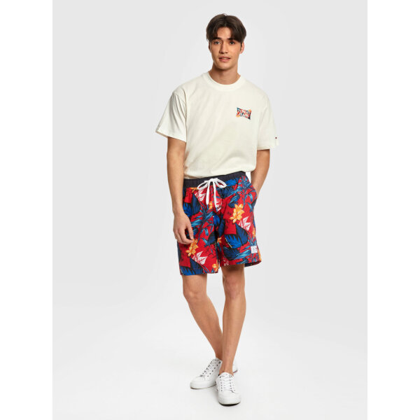 C11_02_AAADM132180KR_MO-ST-F2 Ανδρικό Μαγιό Βερμούδα Tommy Jeans DM13218 Πολύχρωμο - Image 2