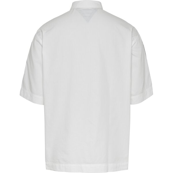 DM0DM12973YBR_B Ανδρικό Πουκάμισο Κοντομάνικο Tommy Jeans DM12973 Λευκό - Image 3