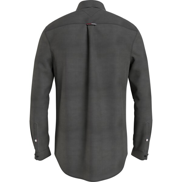 DM0DM13031BDS_B Ανδρικό Πουκάμισο Μακρυμάνικο Tommy Jeans DM13031 Μαύρο - Image 2