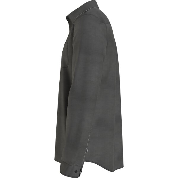 DM0DM13031BDS_D2 Ανδρικό Πουκάμισο Μακρυμάνικο Tommy Jeans DM13031 Μαύρο - Image 4