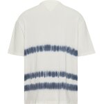 Ανδρική Μπλούζα Κοντομάνικη Ριγέ Tommy Jeans DM13064 Λευκό - Image 2