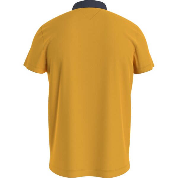 DM0DM13295ZFW_B Ανδρική Μπλούζα Polo Tommy Jeans DM13295 Κίτρινο - Image 2