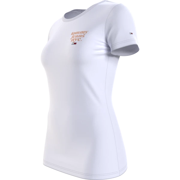 ΓΥΝΑΙΚΕΙΑ ΜΠΛΟΥΖΑ TJW SKINNY ESSENTIAL LOGO 3 TOMMY JEANS DW0DW12734-YBR - Image 3