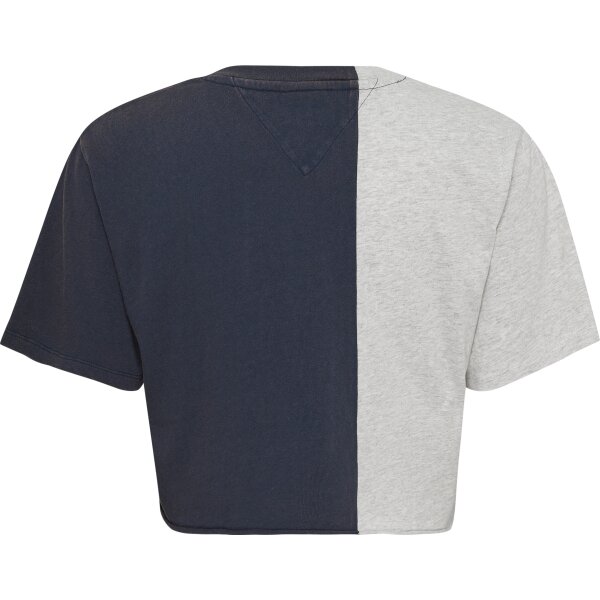 DW0DW12826C87_B ΓΥΝΑΙΚΕΙΑ ΜΠΛΟΥΖΑ TJW CROP COLLEGE SPILING TOMMY JEANS DW0DW12826-C87 - Image 2