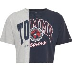 ΓΥΝΑΙΚΕΙΑ ΜΠΛΟΥΖΑ TJW CROP COLLEGE SPILING TOMMY JEANS DW0DW12826-C87
