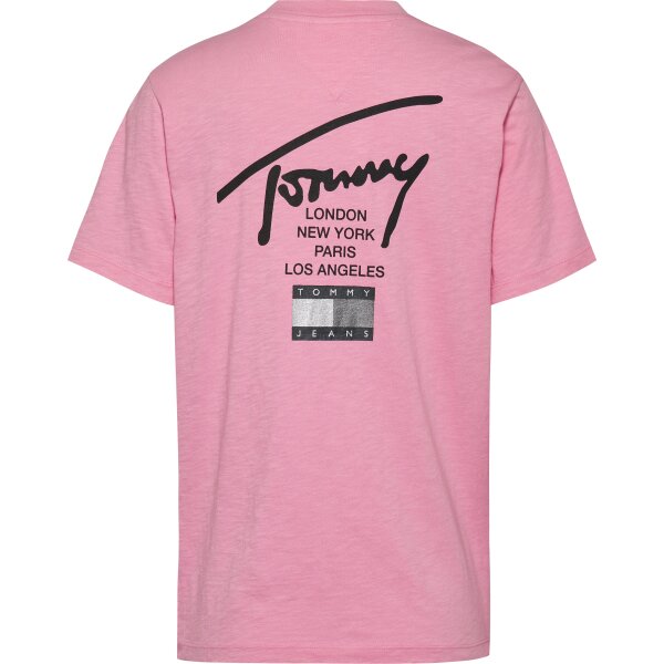 DW0DW12851THE_B ΓΥΝΑΙΚΕΙΑ ΜΠΛΟΥΖΑ TJW RLXD MODERN SIGNATURE LOGO TOMMY JEANS DW0DW12851-THE - Image 2