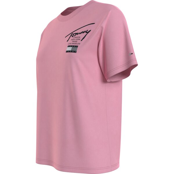 DW0DW12851THE_D ΓΥΝΑΙΚΕΙΑ ΜΠΛΟΥΖΑ TJW RLXD MODERN SIGNATURE LOGO TOMMY JEANS DW0DW12851-THE - Image 3