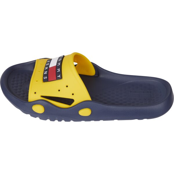 EM0EM00998ZFW_F Ανδρική Παντόφλα Tommy Jeans EM00998 Κίτρινο Μπλέ - Image 1