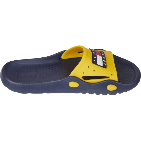 EM0EM00998ZFW_I Ανδρική Παντόφλα Tommy Jeans EM00998 Κίτρινο Μπλέ - Image 3