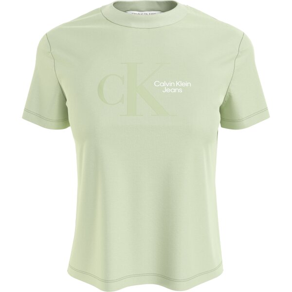 J20J218200L99_F ΜΠΛΟΥΖΑ ΚΟΝΤΟΜΑΝΙΚΗ ΓΥΝΑΙΚΕΙΑ ΜΕΝΤΑ CALVIN KLEIN JEANS J20J218200-L99.001 - Image 1