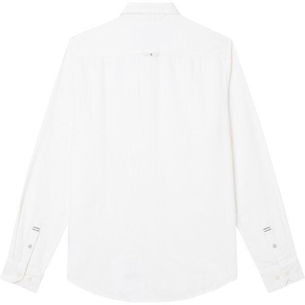 Ανδρικό Πουκάμισο Λινό Calvin Klein J30J320077 Λευκό - Image 2