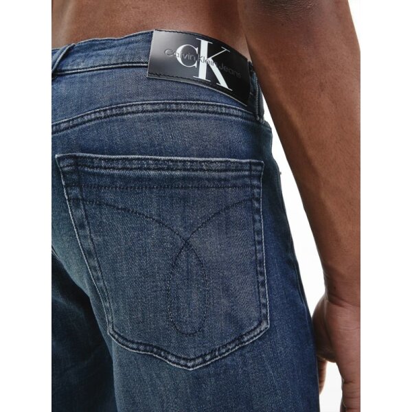J30J3207881BJ_03-600x800 Ανδρικό Παντελόνι Calvin Klein Τζιν J30J320788 Μπλέ - Image 3