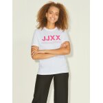 Γυναικείο T-Shirt JJXX 12206974 Logo Bright White/Rose
