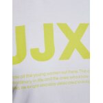 Γυναικείο T-Shirt JJXX 12206974 Logo Bright White/Yellow - Image 2