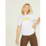 Γυναικείο T-Shirt JJXX 12206974 Logo Bright White/Yellow