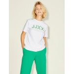 Γυναικείο T-Shirt JJXX 12206974 Logo Bright White/Absinthe