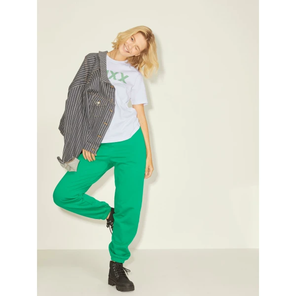 Γυναικείο T-Shirt JJXX 12206974 Logo Bright White/Absinthe - Image 4