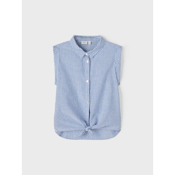 NAME-IT_3818091_13200603 (1) Παιδικό Πουκάμισο για Κορίτσι Ριγέ Name it 13200603 - Image 2