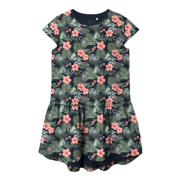 NAME-IT_SpringSummer_3886007_13200372 Φόρεμα μακό Πράσινο Tropical  Name it 13200372 - Image 1