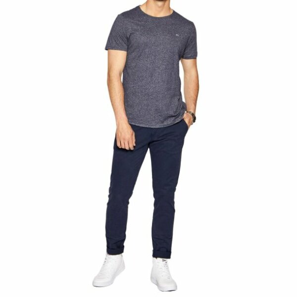 Ανδρικό Παντελόνι Βαμβακερό Tommy Jeans DM09595 Μπλέ - Image 2