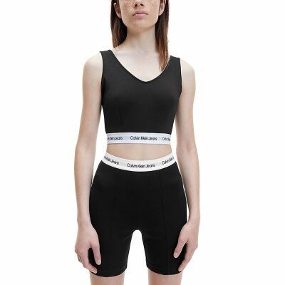 ΤΟΠ ΚΟΝΤΟ ΜΑΥΡΟ CALVIN KLEIN JEANS J20J218278