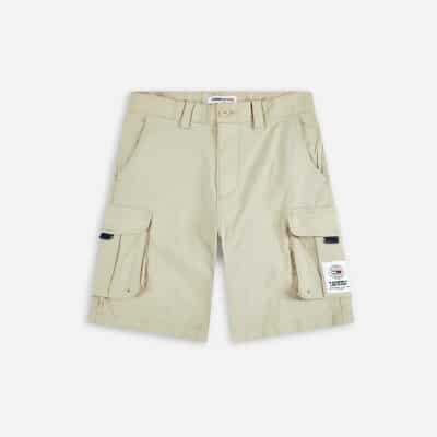 Ανδρική Βερμούδα Cargo Tommy Jeans DM13227 Εκρού
