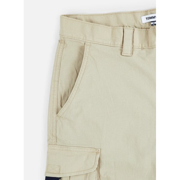 Ανδρική Βερμούδα Cargo Tommy Jeans DM13227 Εκρού - Image 4