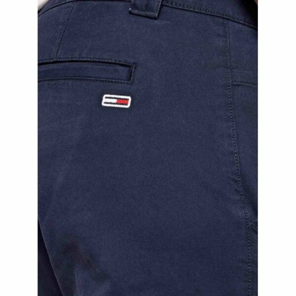 Ανδρικό Παντελόνι Βαμβακερό Tommy Jeans DM09595 Μπλέ - Image 4
