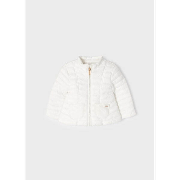 σακακι-αντιανεμικο-ecofriends-baby-κοριτσι_id_22-01498-081-L-4 Μπουφάν Soft  baby κορίτσι Λευκό 22-01498-081 - Image 1