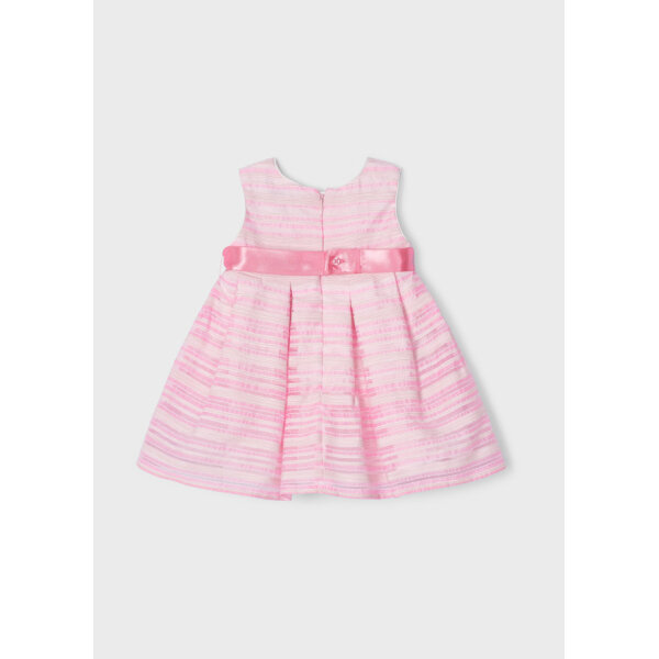 φορεμα-ριγε-baby-κοριτσι_id_22-01903-037-L-5 Φόρεμα Ριγέ Ρόζ baby κορίτσι 22-01903-037 - Image 2
