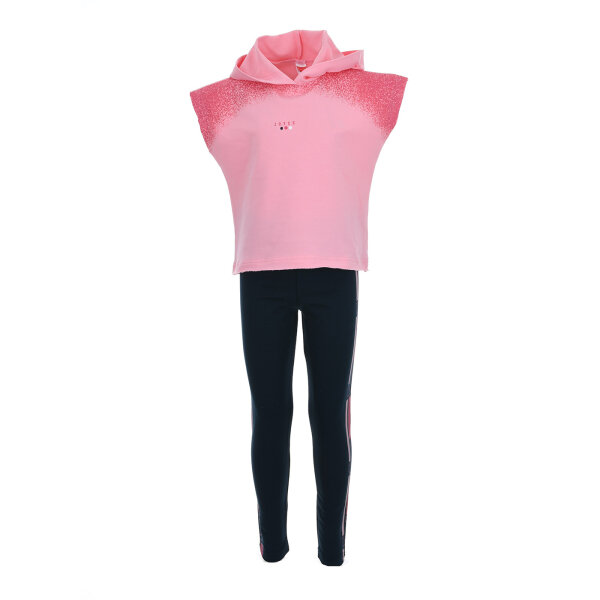 03-13821-00 Παιδική Φόρμα-Σετ Joyce 13821 Ρόζ Κορίτσι - Image 1