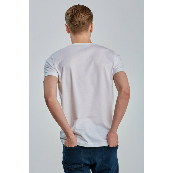 Ανδρική Μπλούζα GANT RETRO 2003123 Λευκό - Image 2