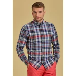 Ανδρικό Πουκάμισο GANT REG MADRAS 3043030 Μπλέ