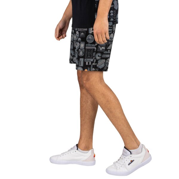 42067b Ανδρική Βερμούδα Φούτερ ELLESSE IGOR SHM14519 Μαύρο - Image 2