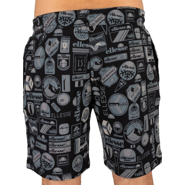 42067d Ανδρική Βερμούδα Φούτερ ELLESSE IGOR SHM14519 Μαύρο - Image 3
