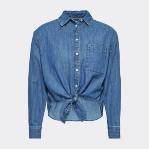 DW0DW12894_1A5_productswatch Γυναικείο Πουκάμισο DENIM Tommy Jeans DW0DW12894-1Α5 - Image 4