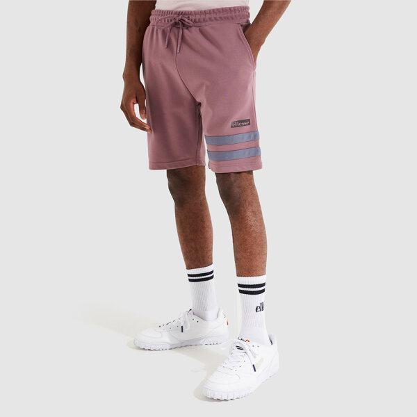 ELLESSE_MAIN_RANGE_SS22Q1_MENS_SHM14210_UNE_SHORT_LIGHT-PINK_ECOMM_A Ανδρική Βερμούδα Φούτερ ELLESSE UNE SHM14210 Ροζ - Image 1