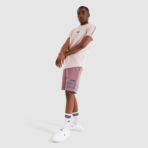 ELLESSE_MAIN_RANGE_SS22Q1_MENS_SHM14210_UNE_SHORT_LIGHT-PINK_ECOMM_B Ανδρική Βερμούδα Φούτερ ELLESSE UNE SHM14210 Ροζ - Image 2